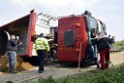 Schwerer VU LKW Zug Bergheim Kenten Koelnerstr P372